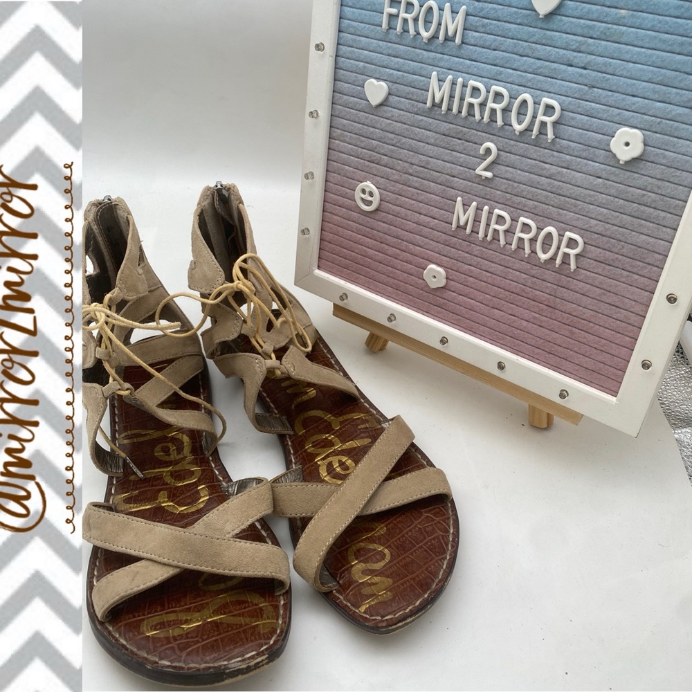 Sam Edelman’s Women's Beige Strappy Sandals